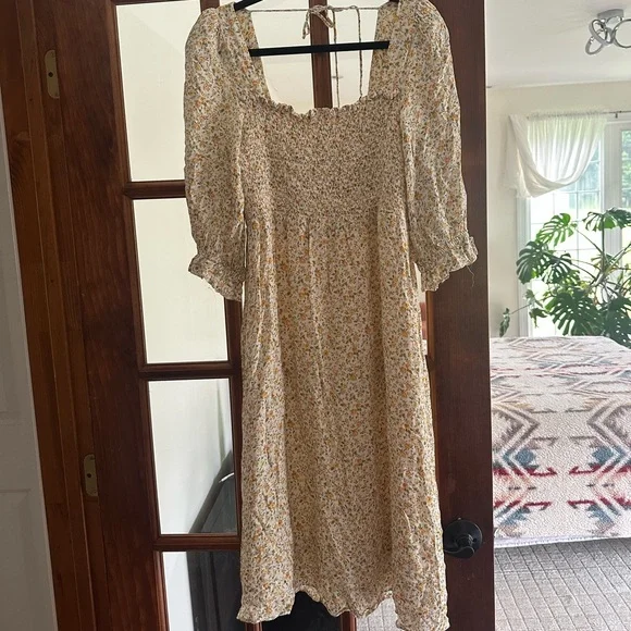 Reformation Fable Dress in Lima Size xl - Picture 9 of 9